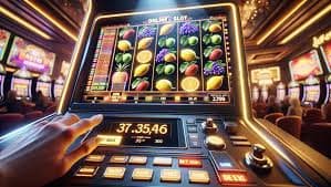 Player decision point in Ceme Online showing fold, check, and bet options on madu slot